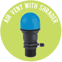 Air Vent with Shrader