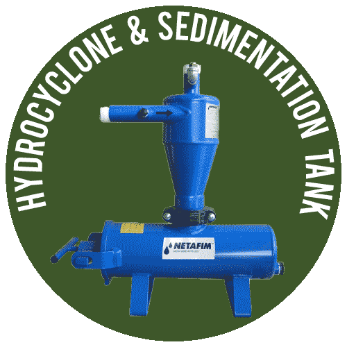 Hydrocyclone and Sedimentation Tank