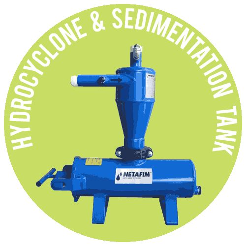 Hydrocyclone and Sedimentation Tank